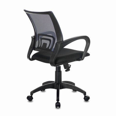 Офисное кресло Brabix Fly MG-396 (с подлокотниками, сетка, серое/черное) 532085 в Перми - изображение 3