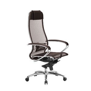 Офисное кресло Samurai S-1.04, темно-коричневый в Перми - предосмотр 2
