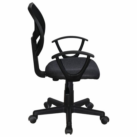 Кресло Brabix Flip MG-305 (ткань TW, серое/черное) 531951 в Перми - изображение 1