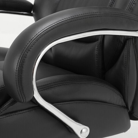 Кресло Brabix Premium Pride HD-100 (натуральная кожа, черное) в Перми - изображение 6