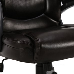 Компьютерное кресло Brabix Premium Favorite EX-577 (пружинный блок, рециклир. кожа, коричневое) 531936 в Перми - предосмотр 8