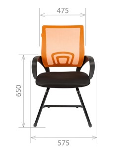 Кресло CHAIRMAN 696V, цвет оранжевый в Перми - предосмотр 1