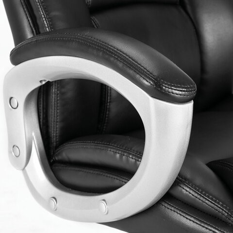 Кресло офисное Brabix Premium Grand EX-501 (рециклированная кожа, черное) 531950 в Перми - изображение 9