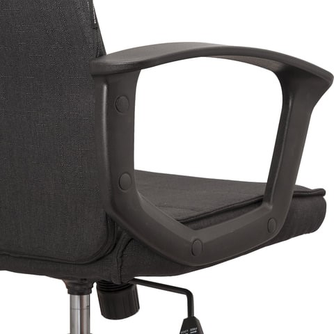 Кресло компьютерное Brabix Delta EX-520 (ткань, серое) 531579 в Перми - изображение 5