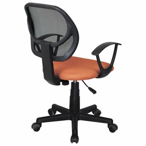 Кресло Brabix Flip MG-305 (ткань TW, оранжевое/черное) в Перми - предосмотр 2