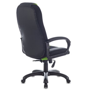 Компьютерное кресло Brabix Premium Rapid GM-102 (экокожа/ткань, черное/зеленое) в Перми - предосмотр 2