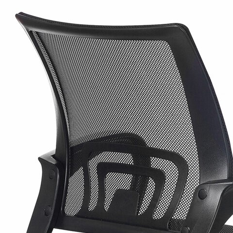Офисное кресло Brabix Fly MG-396 (с подлокотниками, сетка, черное) 532083 в Соликамске - изображение 6