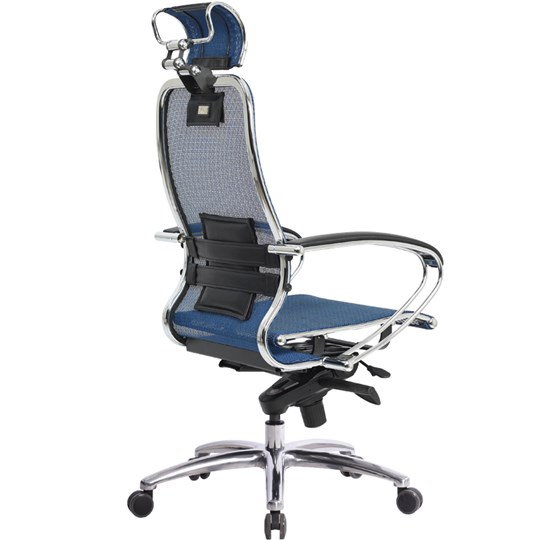 Офисное кресло Samurai S-2.04, синий в Перми - изображение 1
