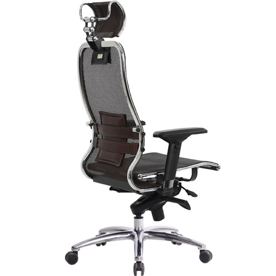 Офисное кресло Samurai S-3.04, темно-коричневый в Перми - изображение 3