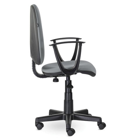 Офисное кресло Brabix Prestige Start MG-312 (эргономичная спинка, ткань, серое) 531923 в Перми - изображение 1