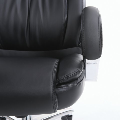 Компьютерное кресло Brabix Premium Advance EX-575 (хром, экокожа, черное) 531825 в Перми - изображение 11