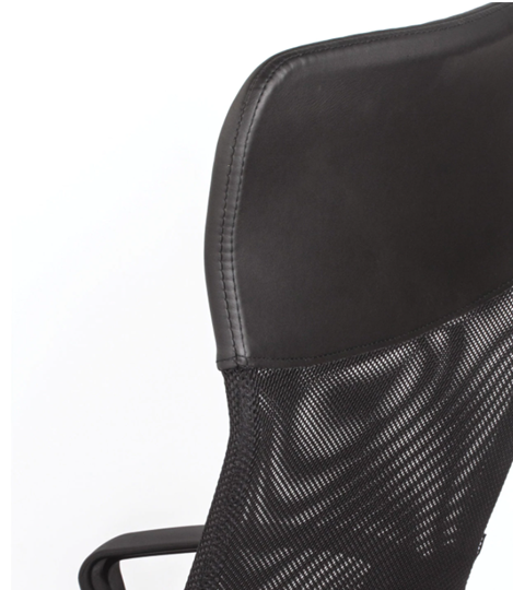 Кресло Brabix Flash MG-302 (с подлокотниками, хром, черное) в Перми - изображение 4
