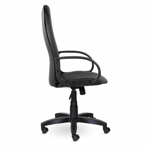 Офисное кресло Brabix Praktik EX-279 (ткань JP/кожзам, черное) в Перми - изображение 2