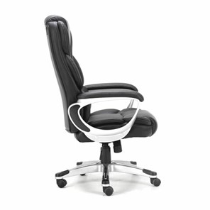 Офисное кресло Brabix Premium Rest EX-555 (пружинный блок, экокожа, черное) в Перми - предосмотр 1
