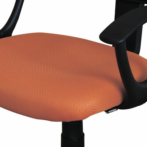 Кресло Brabix Flip MG-305 (ткань TW, оранжевое/черное) в Перми - изображение 5