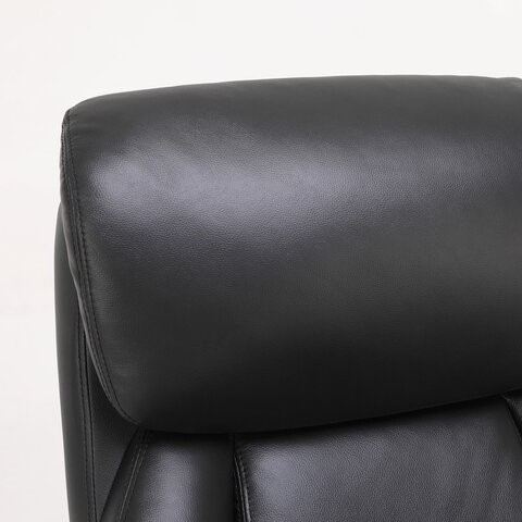 Кресло Brabix Premium Pride HD-100 (натуральная кожа, черное) в Перми - изображение 4