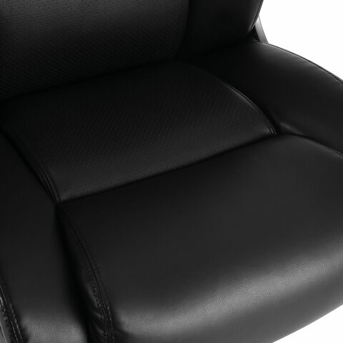 Офисное кресло Brabix Premium Solid HD-005 (рециклированная кожа, черное) 531941 в Перми - изображение 6