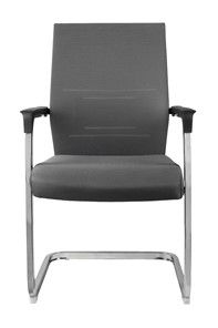 Кресло компьютерное Riva Chair D818 (Серая сетка) в Перми - предосмотр 1