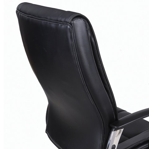 Компьютерное кресло Brabix Forward EX-570 (хром, экокожа, черное) 531837 в Перми - изображение 8