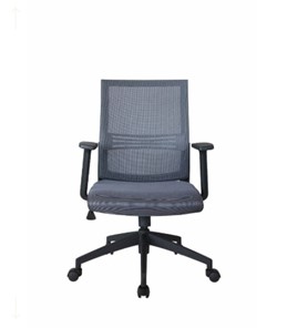Кресло компьютерное Riva Chair 668, Цвет серый в Перми - предосмотр 1