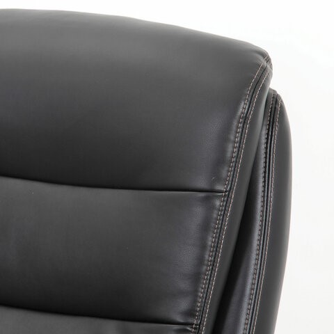 Кресло Brabix Premium Heavy Duty HD-004 (экокожа, черное) 531942 в Перми - изображение 4
