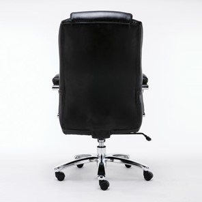 Кресло офисное Brabix Premium Status HD-003 (рециклированная кожа, хром, черное) 531821 в Соликамске - предосмотр 3