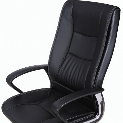 Компьютерное кресло Brabix Forward EX-570 (хром, экокожа, черное) 531837 в Перми - изображение 4