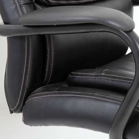 Кресло Brabix Premium Heavy Duty HD-004 (экокожа, черное) 531942 в Перми - изображение 6