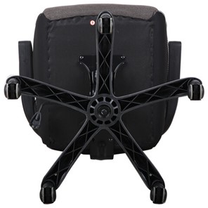 Кресло компьютерное Brabix Techno GM-002 (ткань, черное/серое, вставки белые) в Перми - предосмотр 4