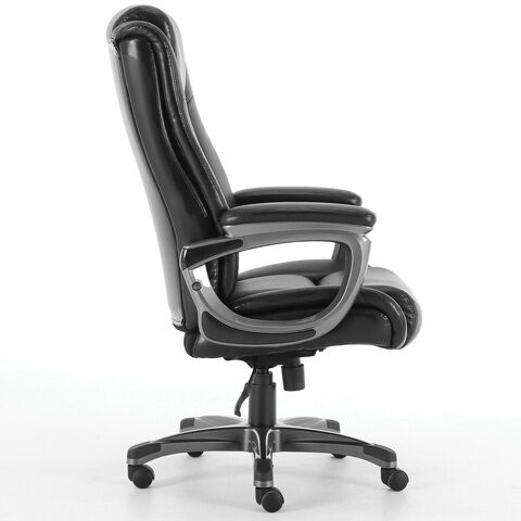 Офисное кресло Brabix Premium Solid HD-005 (рециклированная кожа, черное) 531941 в Перми - изображение 1