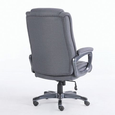 Кресло Brabix Premium Solid HD-005 (ткань, серое) 531823 в Перми - изображение 3