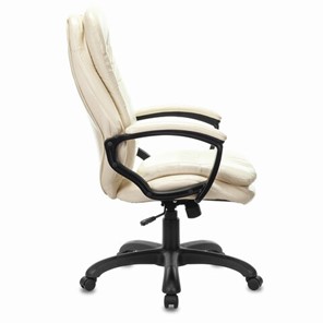 Кресло компьютерное Brabix Premium Omega EX-589 (экокожа, бежевое) 532095 в Кунгуре - предосмотр 1
