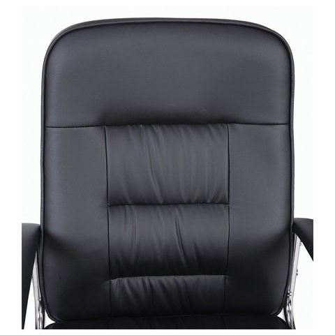 Кресло офисное Brabix Bit EX-550 (хром, экокожа, черное) 531838 в Перми - изображение 4