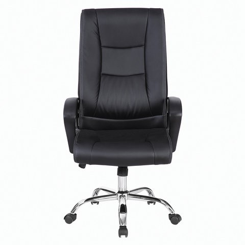 Компьютерное кресло Brabix Forward EX-570 (хром, экокожа, черное) 531837 в Перми - изображение 2