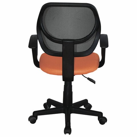 Кресло Brabix Flip MG-305 (ткань TW, оранжевое/черное) в Перми - изображение 3