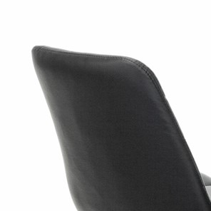 Офисное кресло Brabix Deco MG-316 (без подлокотников, пятилучие серебристое, экокожа, черное) в Перми - предосмотр 6