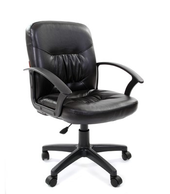 Офисное кресло CHAIRMAN 651 ЭКО черное в Перми - изображение