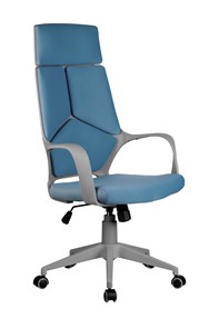 Кресло офисное Riva Chair 8989 (Синий/серый) в Соликамске