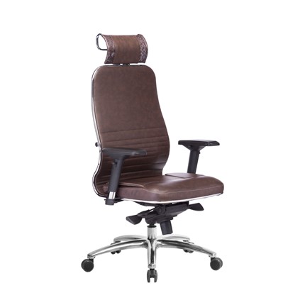 Кресло компьютерное Samurai KL-3.04, темно-коричневый в Перми - изображение
