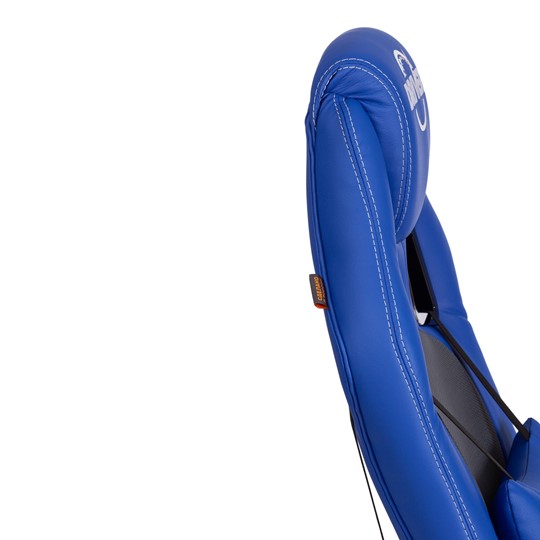 Кресло DRIVER (22) кож/зам/ткань, синий/серый, 36-39/TW-12 арт.21153 в Перми - изображение 13