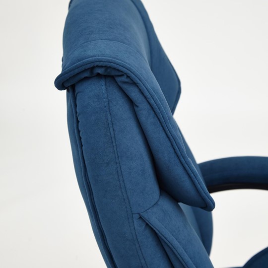 Кресло OREON флок, синий, арт.13780 в Перми - изображение 10