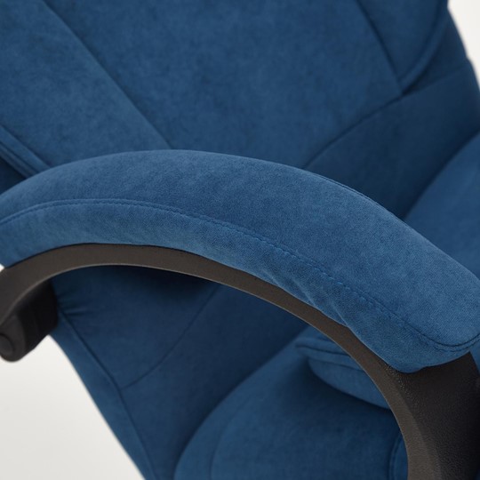 Кресло OREON флок, синий, арт.13780 в Перми - изображение 7