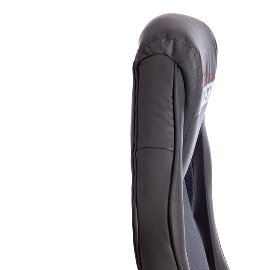 Кресло RACER GT new кож/зам/ткань, металлик/серый, арт.13251 в Перми - изображение 11