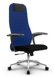 Компьютерное кресло SU-BU158-10  CH-3 синий/черный в Перми