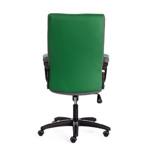 Кресло компьютерное TRENDY (22) кож/зам/ткань, зеленый/серый, арт.19519 в Перми - предосмотр 3