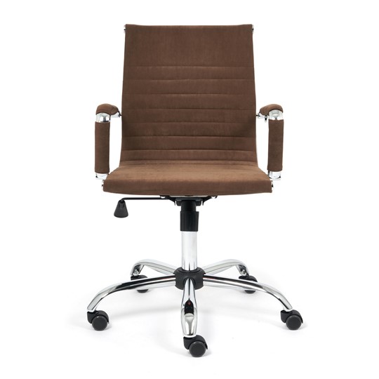 Компьютерное кресло URBAN-LOW флок, коричневый, арт.14446 в Перми - изображение 1