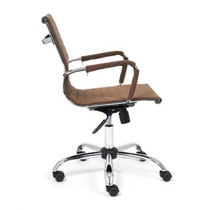 Компьютерное кресло URBAN-LOW флок, коричневый, арт.14446 в Перми - предосмотр 2