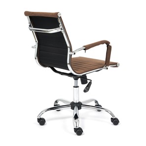 Компьютерное кресло URBAN-LOW флок, коричневый, арт.14446 в Перми - предосмотр 3