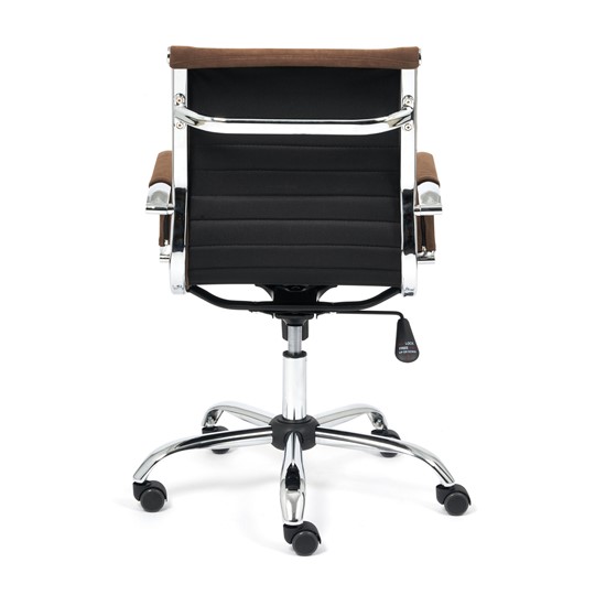 Компьютерное кресло URBAN-LOW флок, коричневый, арт.14446 в Перми - изображение 4