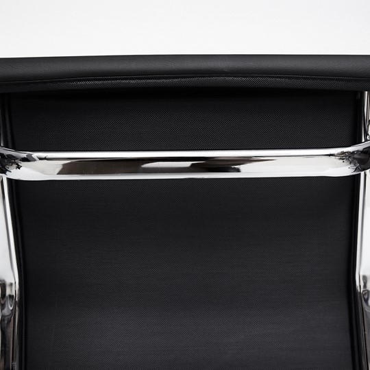 Кресло компьютерное URBAN-LOW кож/зам, черный, арт.14460 в Перми - изображение 14
